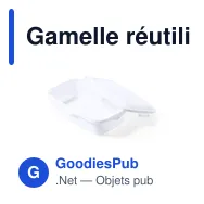Gamelle réutilisable personnalisable avec logo - Zenex - Miniature 4