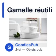 Gamelle réutilisable personnalisable avec logo - Zenex - Miniature 5