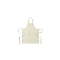 Variante blanc cassé - Tablier en coton bio personnalisable avec logo - GAMMA