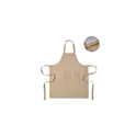 Variante corde - Tablier en coton bio personnalisable avec logo - GAMMA