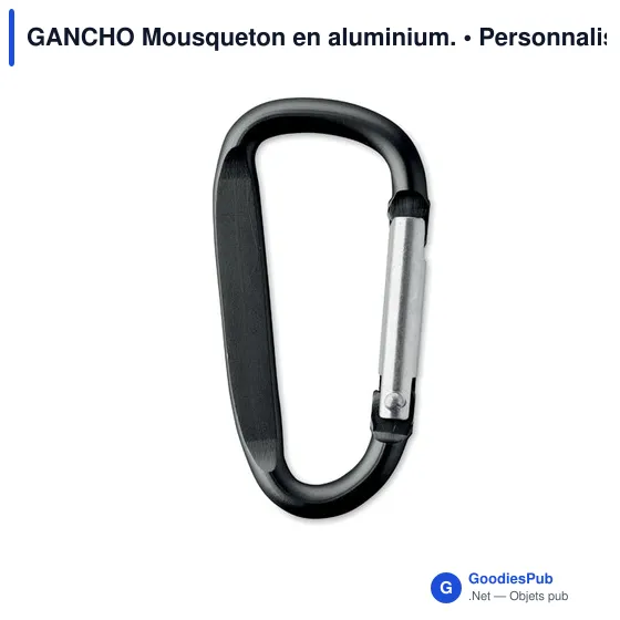 GANCHO Mousqueton en aluminium. - Image 1