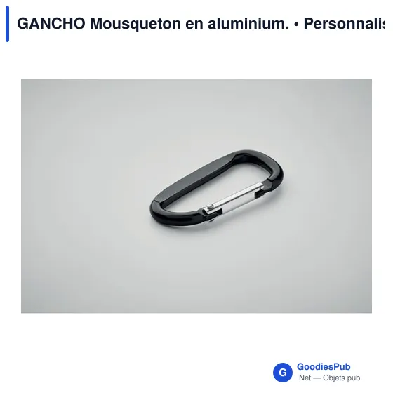GANCHO Mousqueton en aluminium. - Image 2