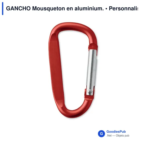 GANCHO Mousqueton en aluminium. - Image 3
