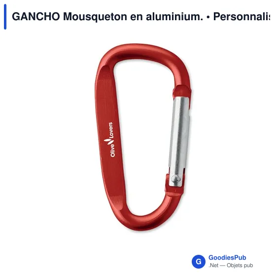GANCHO Mousqueton en aluminium. - Image 4