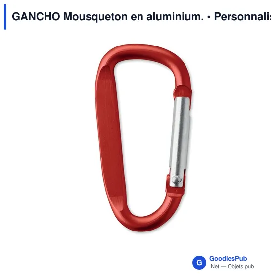 GANCHO Mousqueton en aluminium. - Image 6
