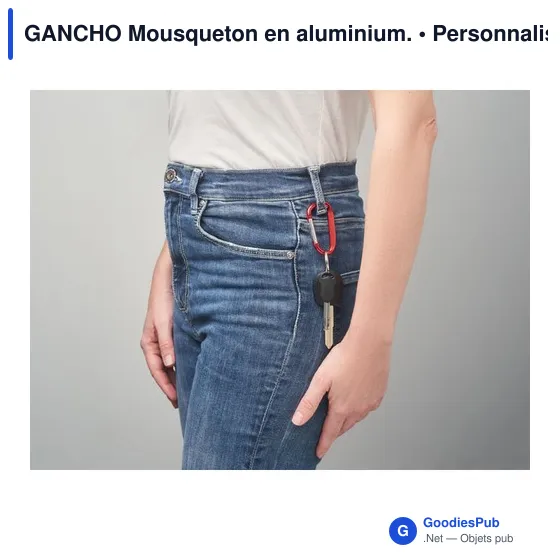 GANCHO Mousqueton en aluminium. - Image 7