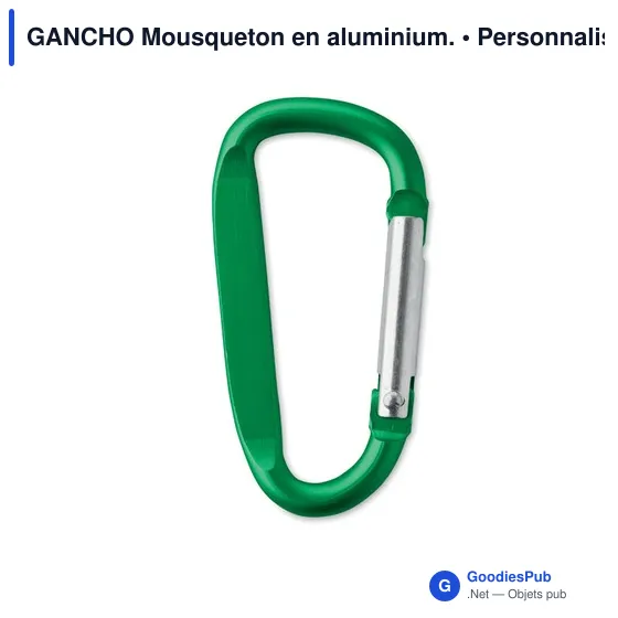 GANCHO Mousqueton en aluminium. - Image 8
