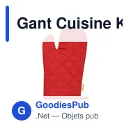 Gant Cuisine Kinix - Miniature 1