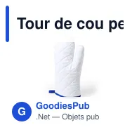 Tour de cou personnalisable avec logo pour entreprises - Miniature 4