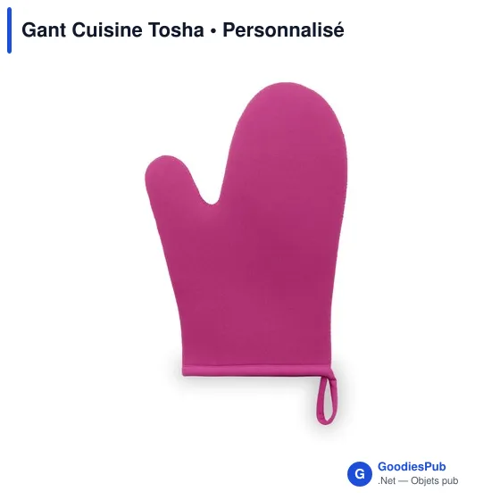 Gant de cuisine personnalisable Tosha avec logo - Image 4