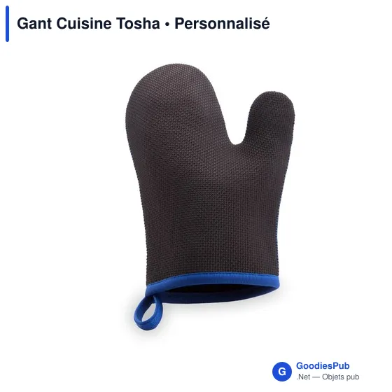 Gant de cuisine personnalisable Tosha avec logo - Image 6
