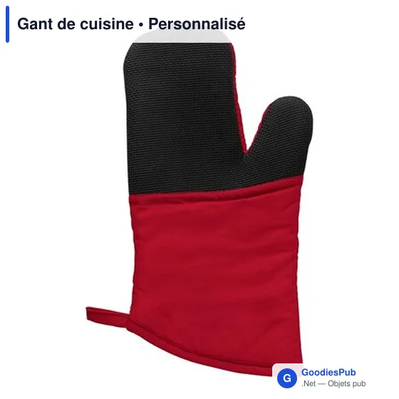 Gant de cuisine personnalisable avec logo - modèle MTIF83 - Image 4