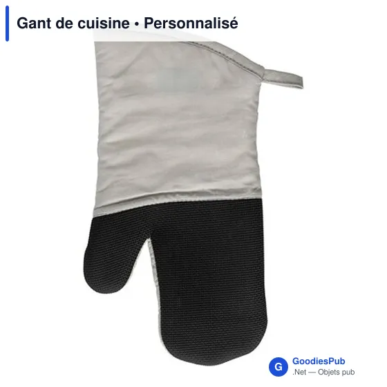 Gant de cuisine personnalisable avec logo - modèle MTIF83 - Image 9