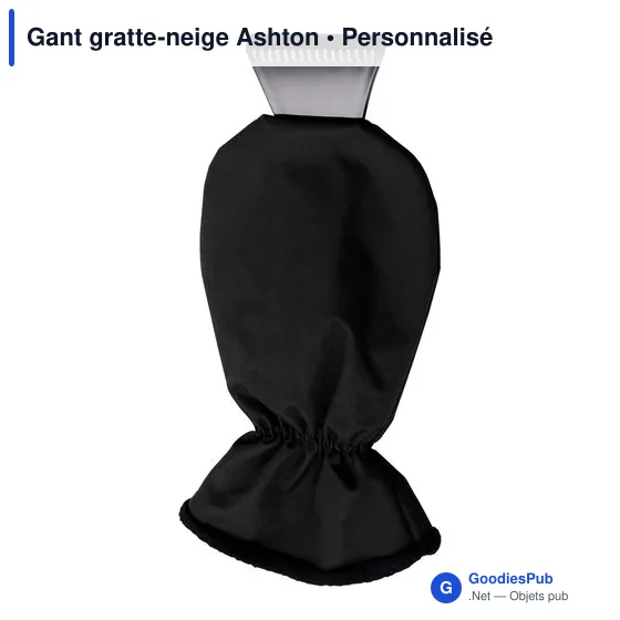 Gant gratte-neige personnalisable avec logo - Ashton - Image 1
