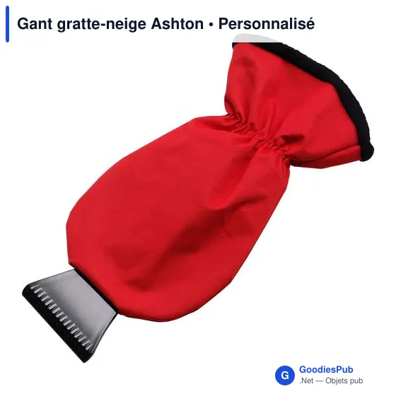 Gant gratte-neige personnalisable avec logo - Ashton - Image 2