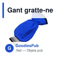 Gant gratte-neige personnalisable avec logo - Ashton - Miniature 3
