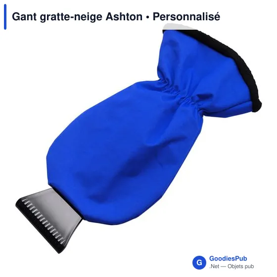 Gant gratte-neige personnalisable avec logo - Ashton - Image 3