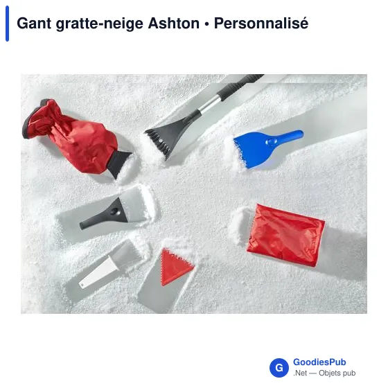 Gant gratte-neige personnalisable avec logo - Ashton - Image 5