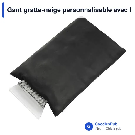 Gant gratte-neige personnalisable avec logo - Doris