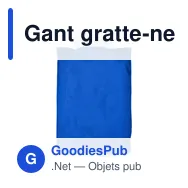 Gant gratte-neige personnalisable avec logo - Doris - Miniature 3