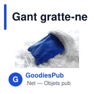 Gant gratte-neige personnalisable avec logo - Doris - Miniature 6