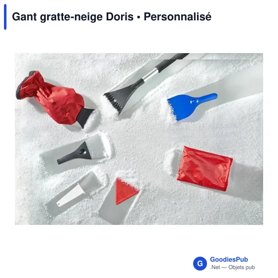 Gant gratte-neige personnalisable avec logo - Doris - Image 7