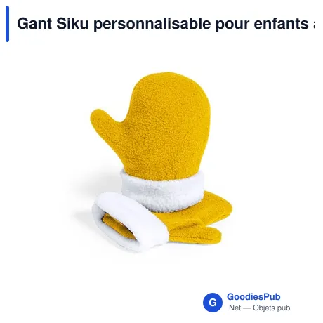 Gant Siku personnalisable pour enfants avec logo