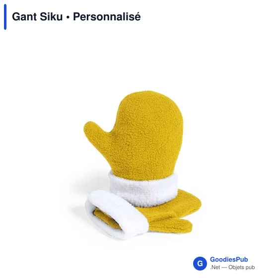 Gant Siku personnalisable pour enfants avec logo - Image 2