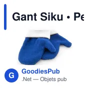 Gant Siku personnalisable pour enfants avec logo - Miniature 6