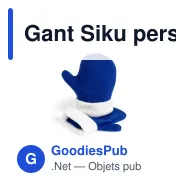 Gant Siku personnalisable pour enfants avec logo - Miniature 7