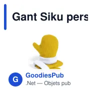 Gant Siku personnalisable pour enfants avec logo - Miniature 8