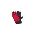 Variante rouge - Gant sportif personnalisable Vanzox avec fonction tactileavec logo