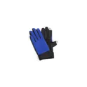 Variante bleu - Gant sportif personnalisable Vanzox avec fonction tactileavec logo