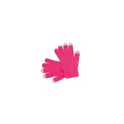 Variante fuchsia - Gants tactiles personnalisables Actium avec logo