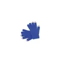 Variante bleu - Gants tactiles personnalisables Actium avec logo