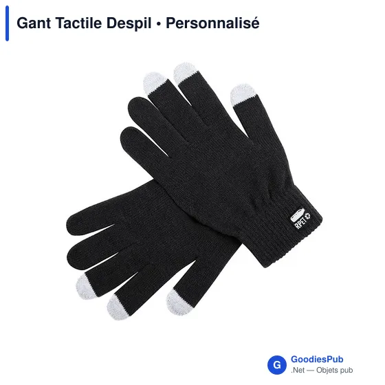 Gant Tactile Personnalisable Despil avec Logo - Écologique - Image 5