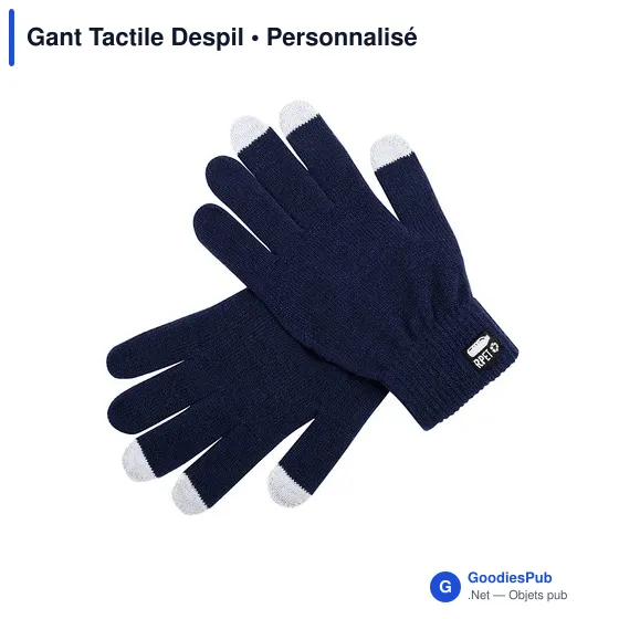 Gant Tactile Personnalisable Despil avec Logo - Écologique - Image 9