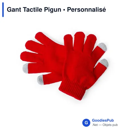Gant Tactile Pigun