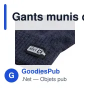 Gants tactiles personnalisables Elena avec logo - Miniature 6