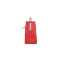 Variante rouge transparent - GATES Gourde pliable