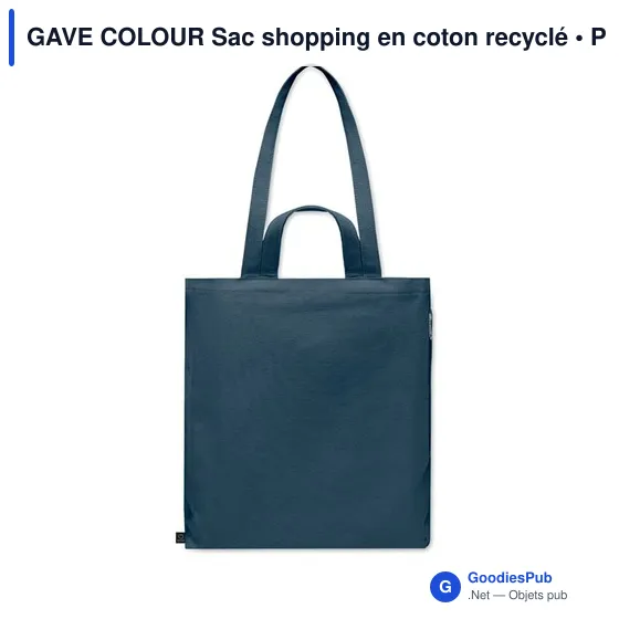 GAVE COLOUR Sac shopping en coton recyclé - Image 2
