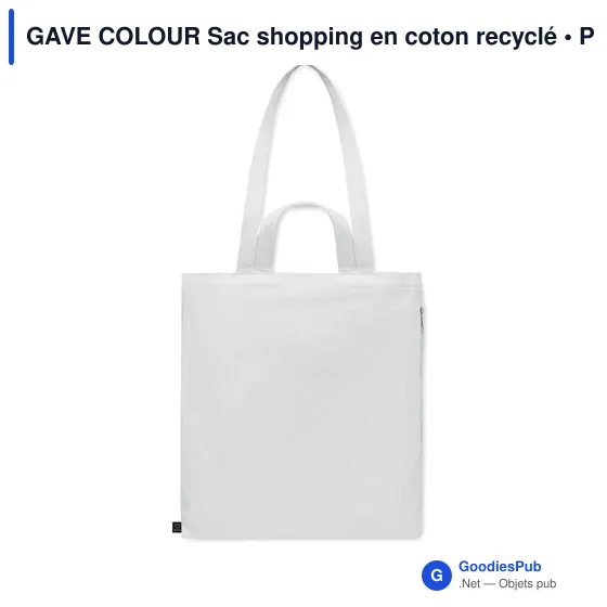 GAVE COLOUR Sac shopping en coton recyclé - Image 11