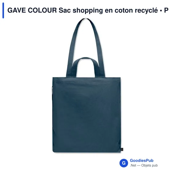 GAVE COLOUR Sac shopping en coton recyclé - Image 3