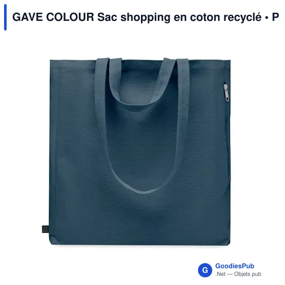 GAVE COLOUR Sac shopping en coton recyclé - Image 4