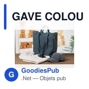 GAVE COLOUR Sac shopping en coton recyclé - Miniature 6