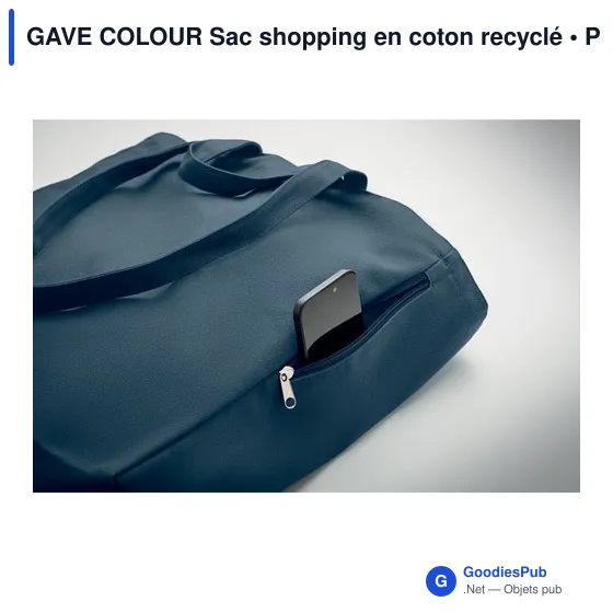 GAVE COLOUR Sac shopping en coton recyclé - Image 7
