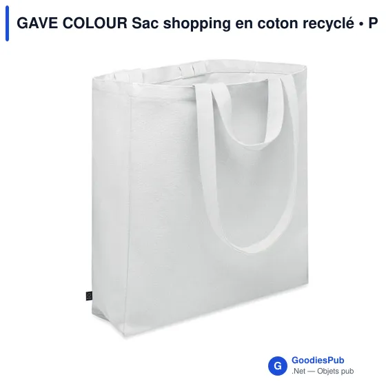 GAVE COLOUR Sac shopping en coton recyclé - Image 10
