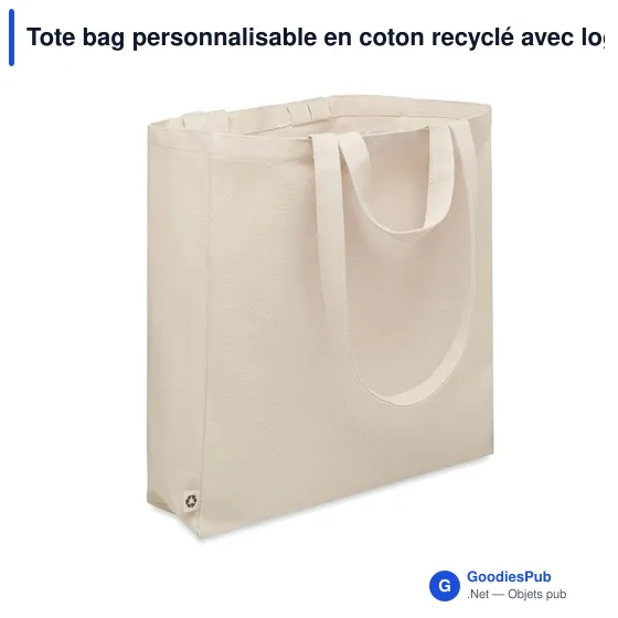 GAVE Sac shopping en coton recyclé - Image 1