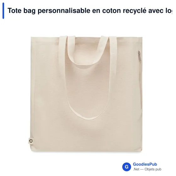 GAVE Sac shopping en coton recyclé - Image 3