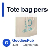 GAVE Sac shopping en coton recyclé - Miniature 4